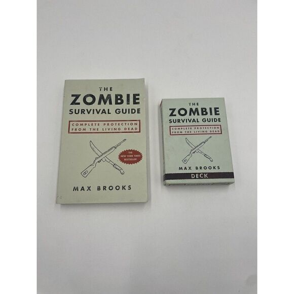 Zombie Survival Guide And Deck Set Great Condition Complete - Picture 1 of 6